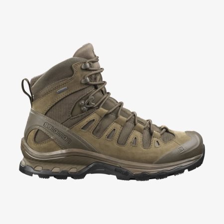 Salomon QUEST 4D GORE-TEX FORCES 2 EN Womens Tactical Boots Brown | Salomon South Africa